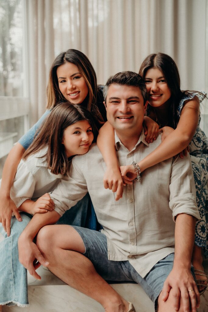 Happy family photo | Christian family therapy
